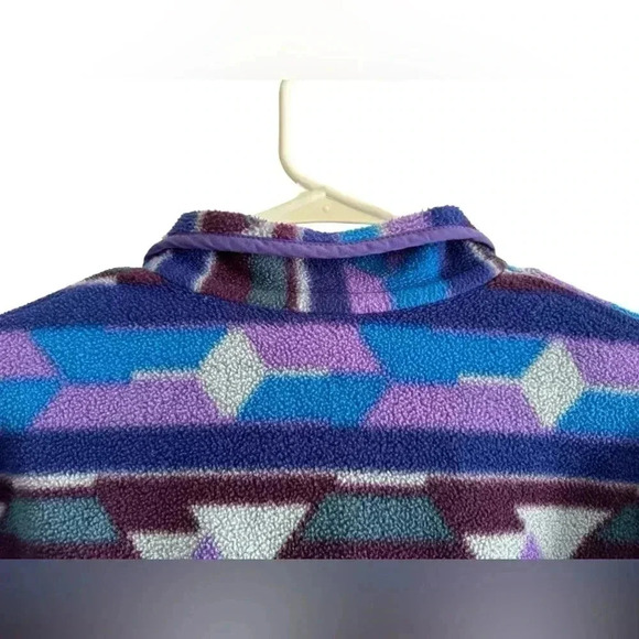 Patagonia Guatemalan Tango Aztec Purple Synchilla
Snap T Fleece Pullover M - Picture 5 of 11